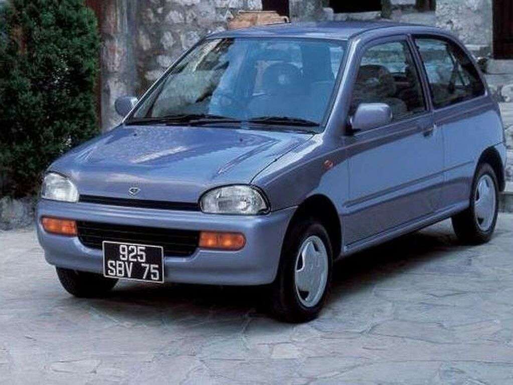 Bilmåtter til Subaru Vivio 1992 - 1998