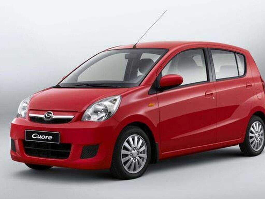 Bagagerumsmåtte til Daihatsu Cuore L276 2006 - 2015