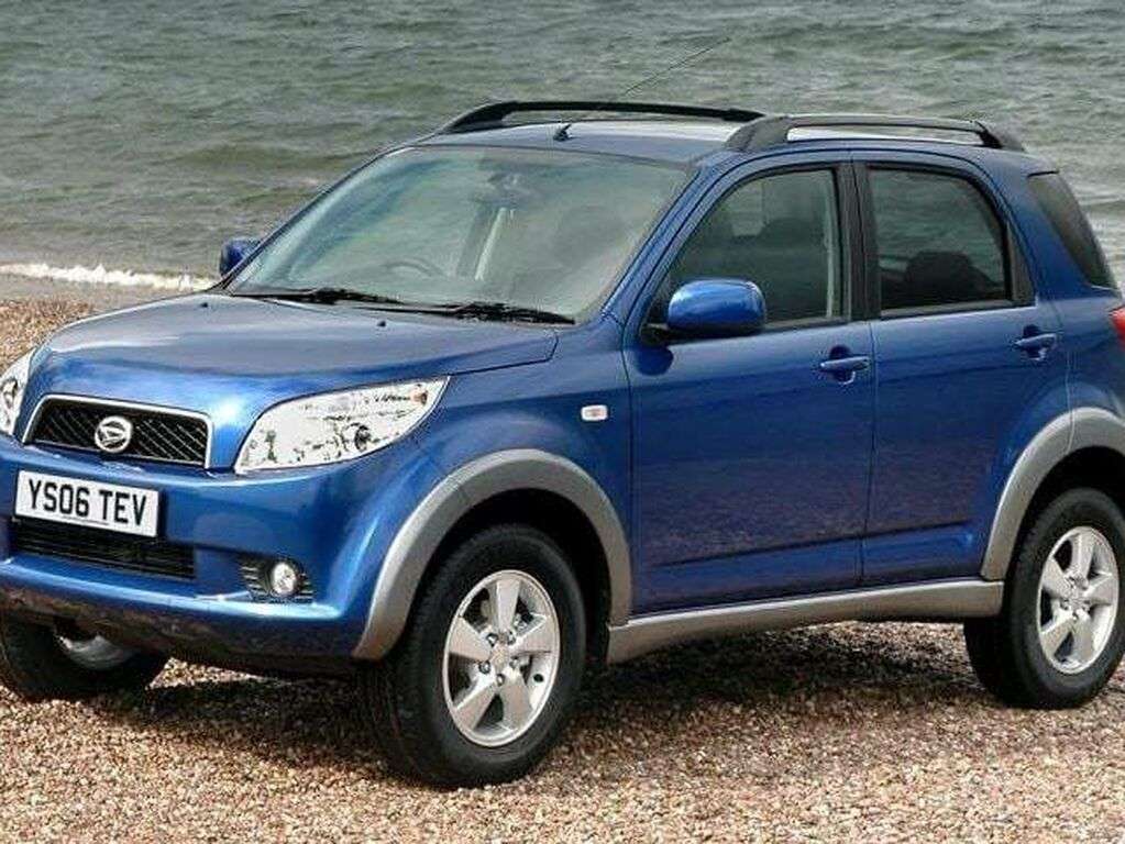 Bagagerumsmåtte til Daihatsu Terios J200/J210/1 2005 - 2010