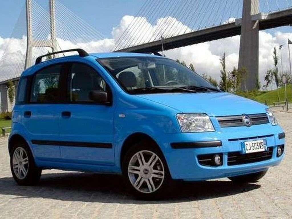 Bagagerumsmåtte til Fiat Panda 169 2003 - 2012