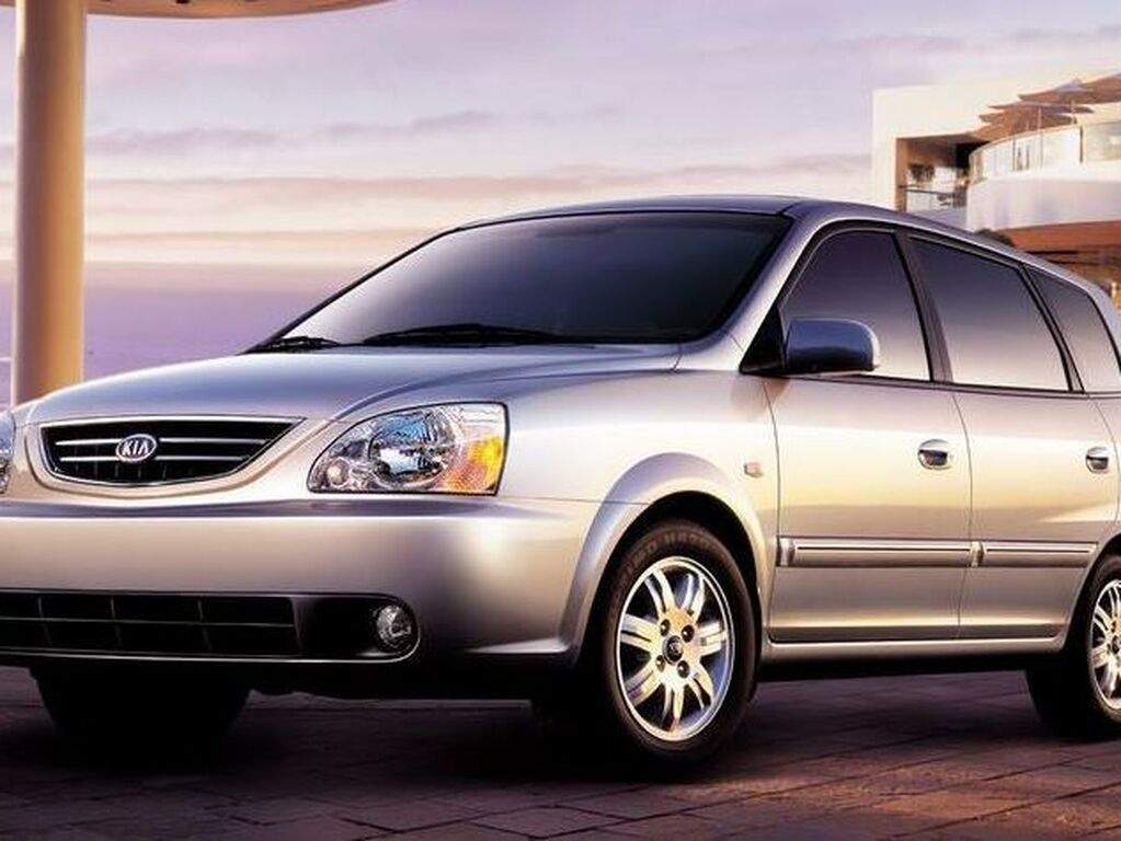 Bagagerumsmåtte til Kia Carens 2002 - 2006