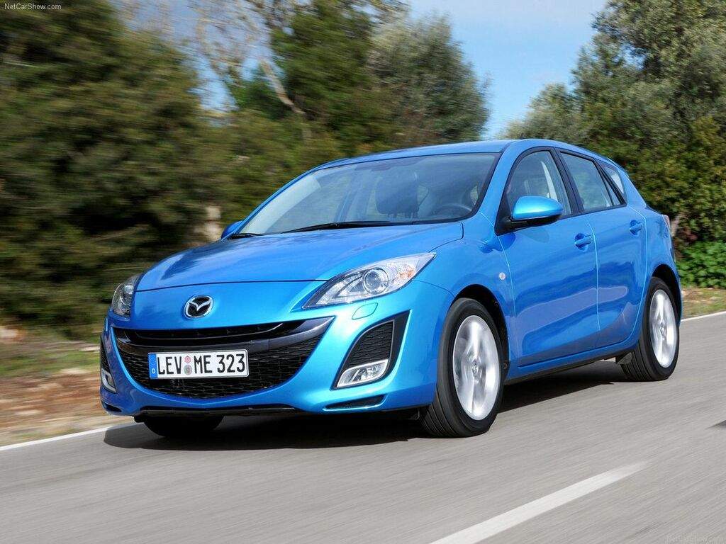 Bagagerumsmåtte til Mazda 3 2009 - 2013