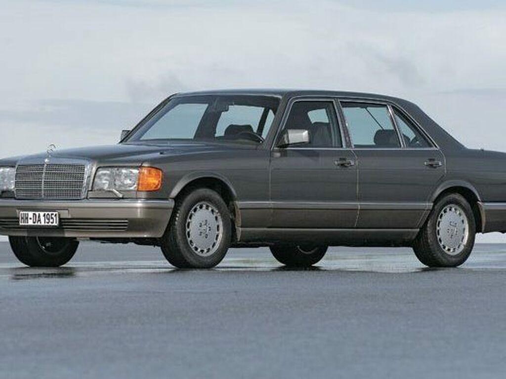 Bagagerumsmåtte til Mercedes S-Klasse W126 1979 - 1991