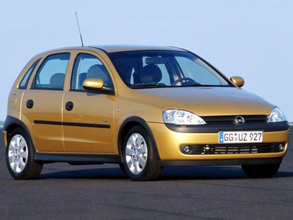 Bagagerumsmåtte til Opel Corsa C 2000 - 2006