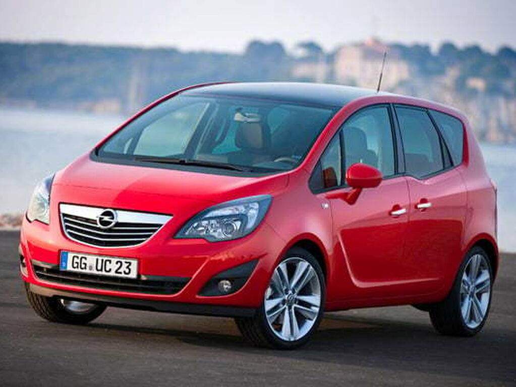 Bagagerumsmåtte til Opel Meriva B 2010 - 2017