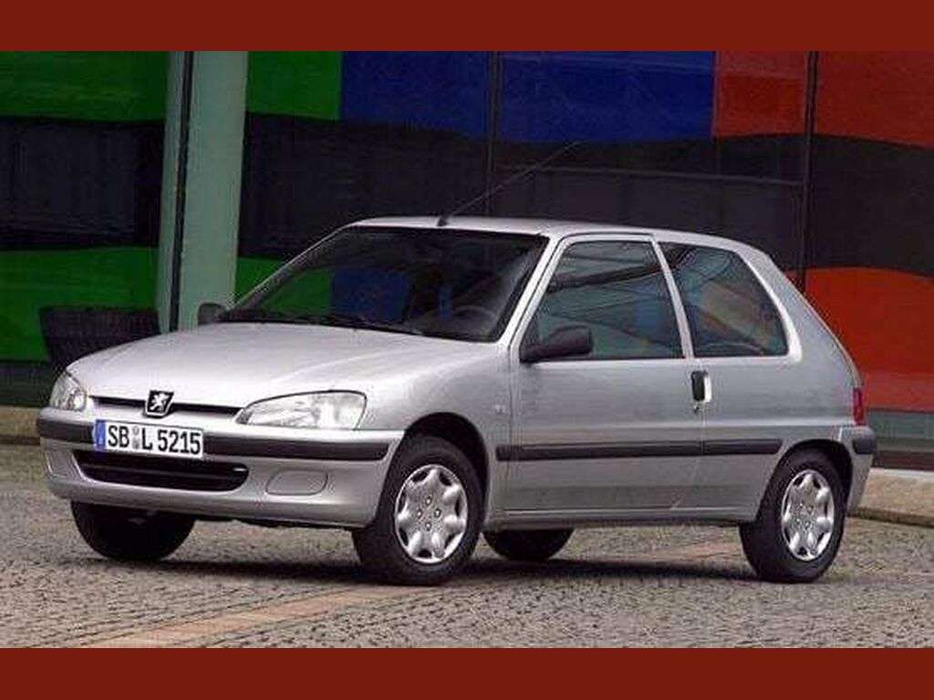 Bagagerumsmåtte til Peugeot 106 1996 - 2003