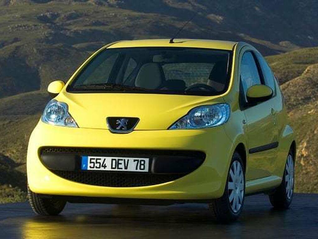 Bagagerumsmåtte til Peugeot 107 2005 - 2009