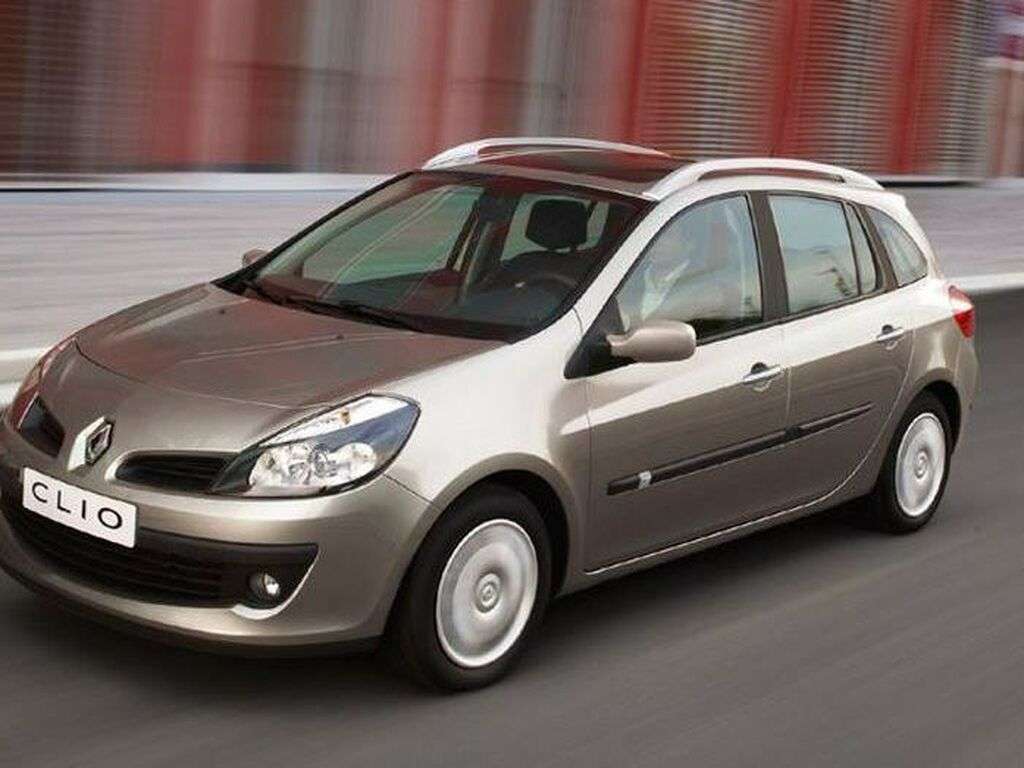 Bagagerumsmåtte til Renault Clio 2005 - 2012