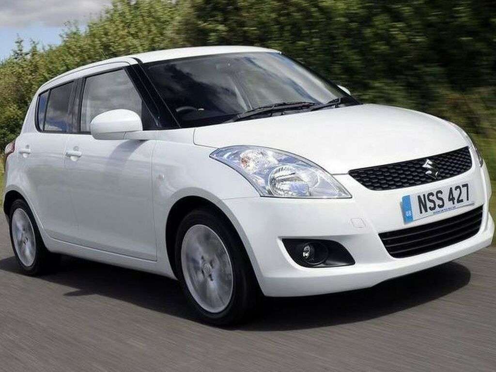 Bagagerumsmåtte til Suzuki Swift 2010 - 2017