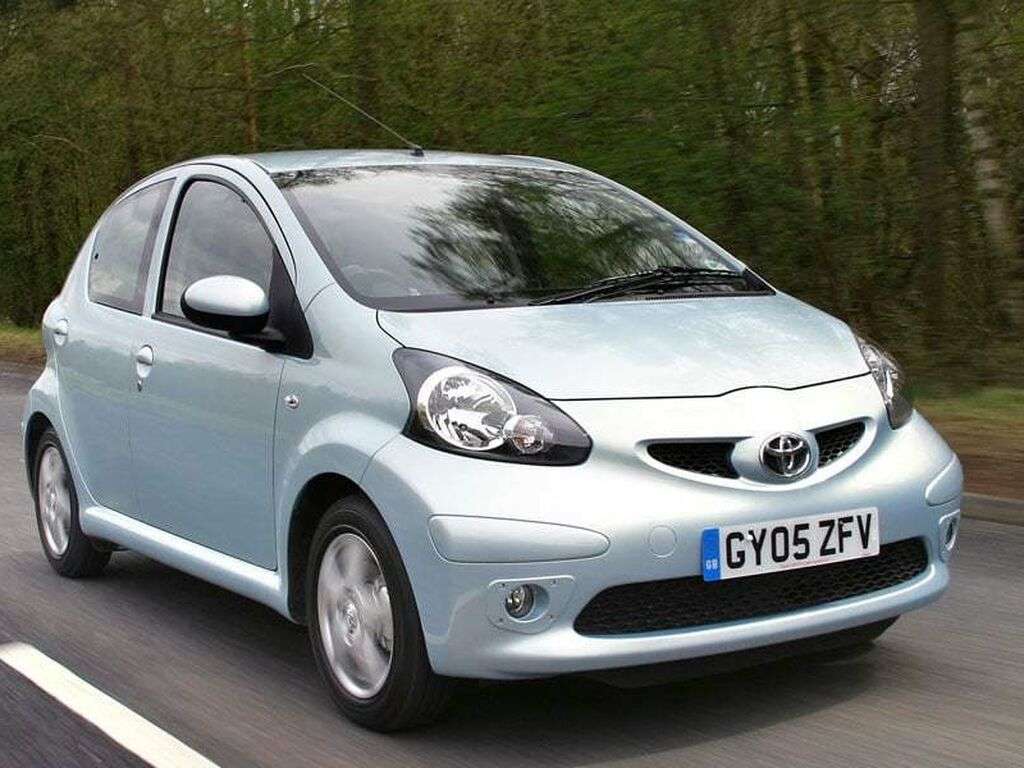 Bagagerumsmåtte til Toyota Aygo 2005 - 2009
