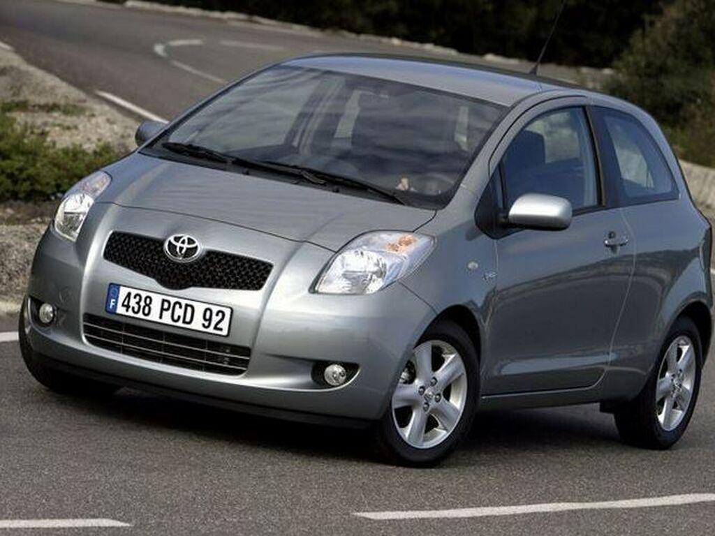 Bagagerumsmåtte til Toyota Yaris 2006 - 2011