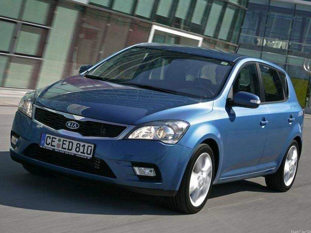 Bagagerumsmåtte til Kia Ceed 2009 - 2012