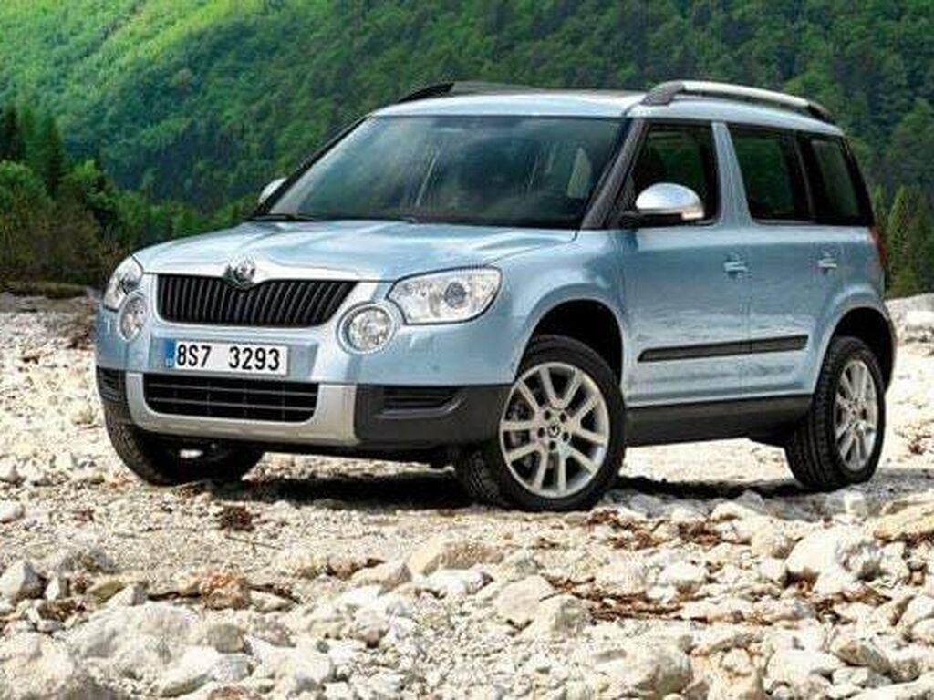 Bagagerumsmåtte til Skoda Yeti 2009 - 2013