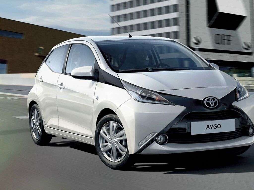 Bagagerumsmåtte til Toyota Aygo 2014 - 2018