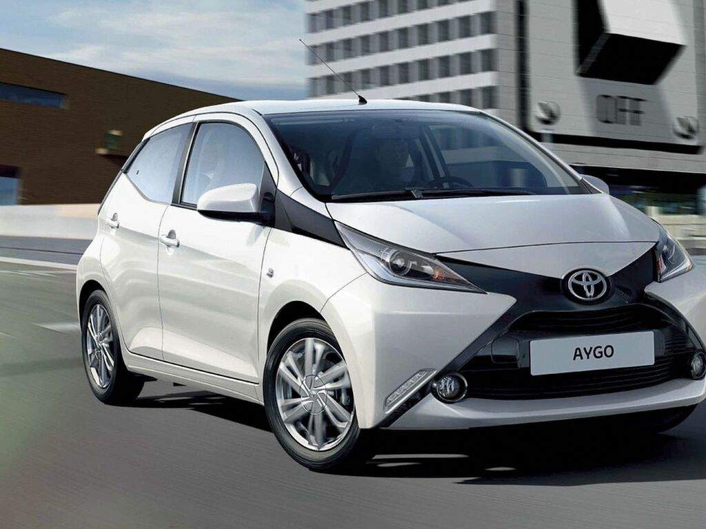 Bagagerumsmåtte til Toyota Aygo 2014 - 2018