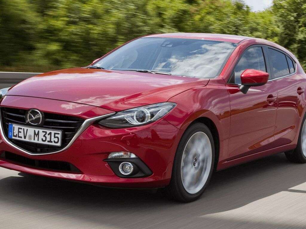 Bagagerumsmåtte til Mazda 3 2013 - 2019