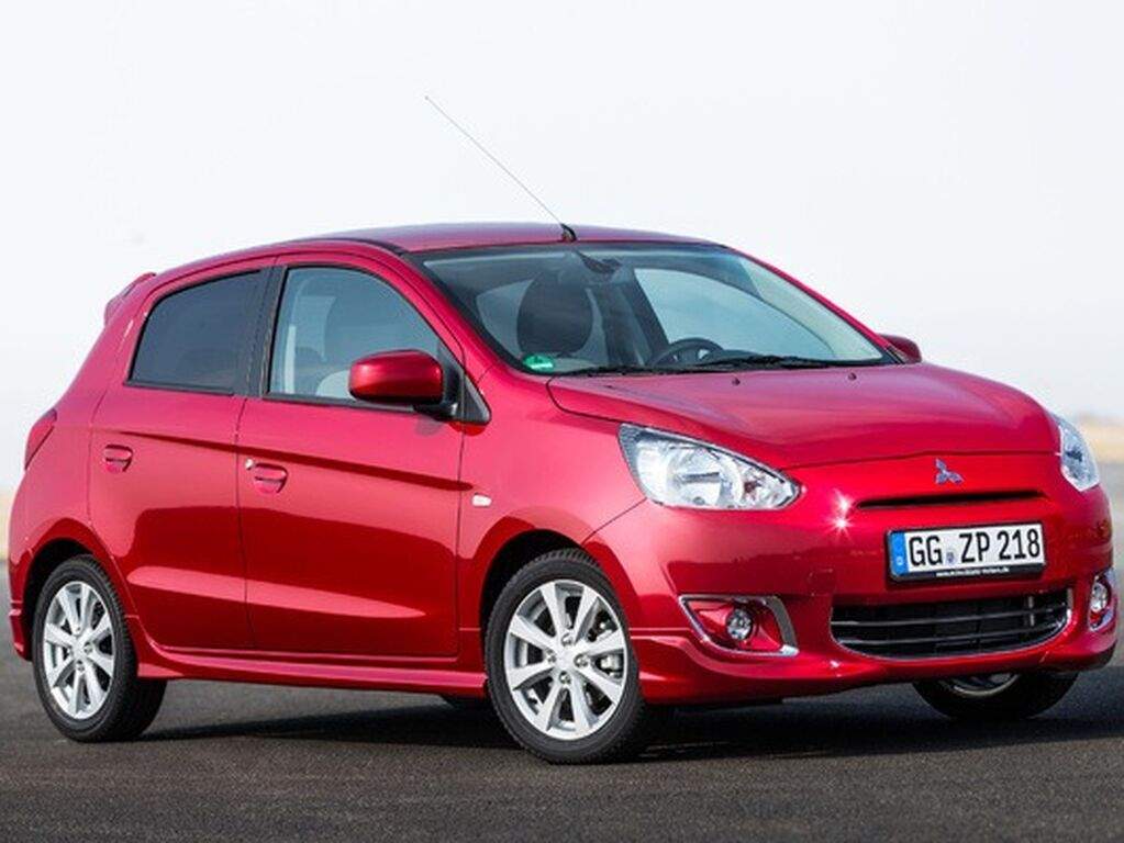 Bagagerumsmåtte til Mitsubishi Space Star 2013 - 2016