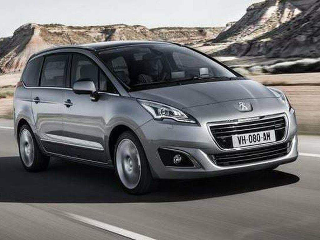 Bagagerumsmåtte til Peugeot 5008 2009 - 2017