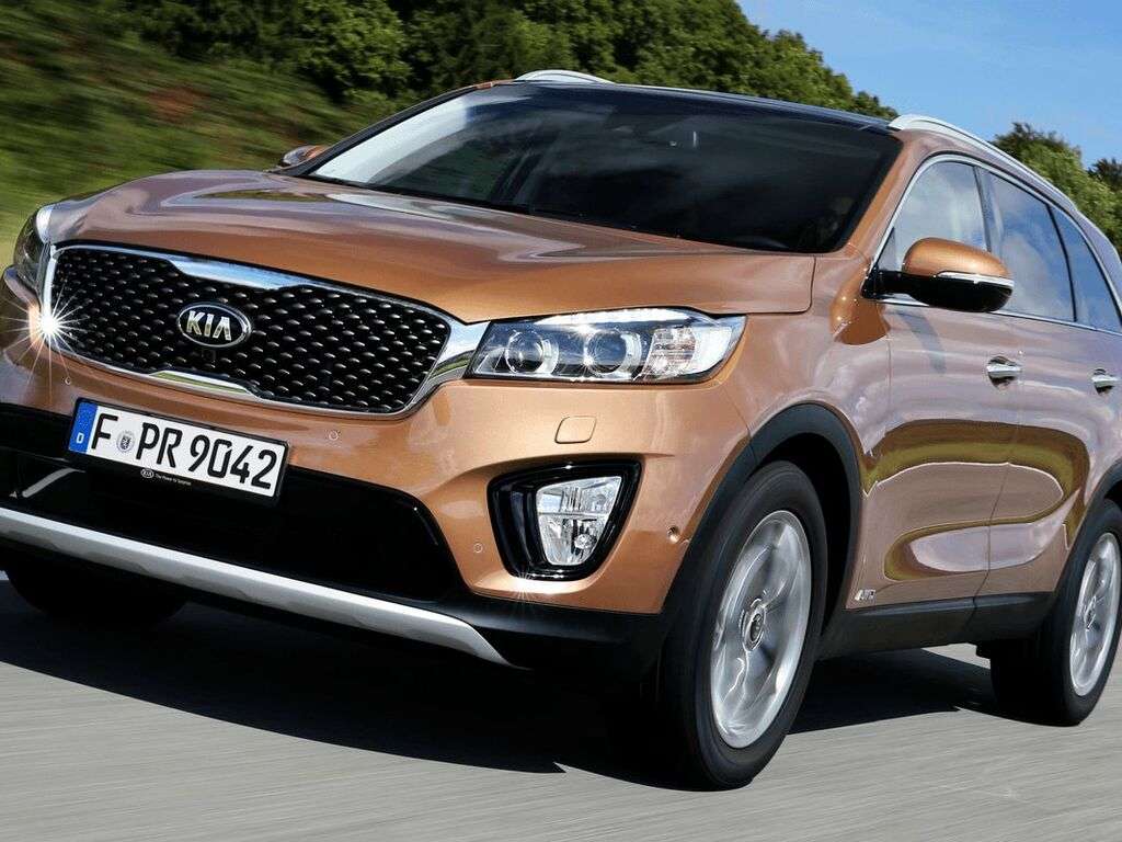 Bagagerumsmåtte til Kia Sorento 2015 - 2020