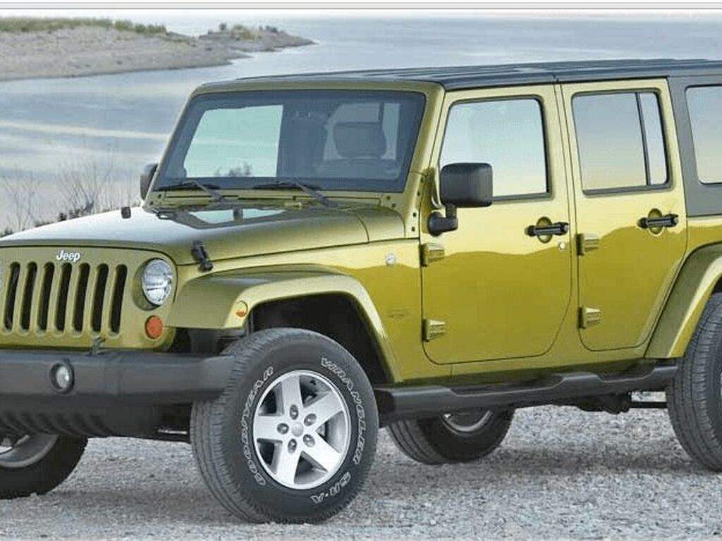 Bagagerumsmåtte til Jeep Wrangler JK 2007 - 2018