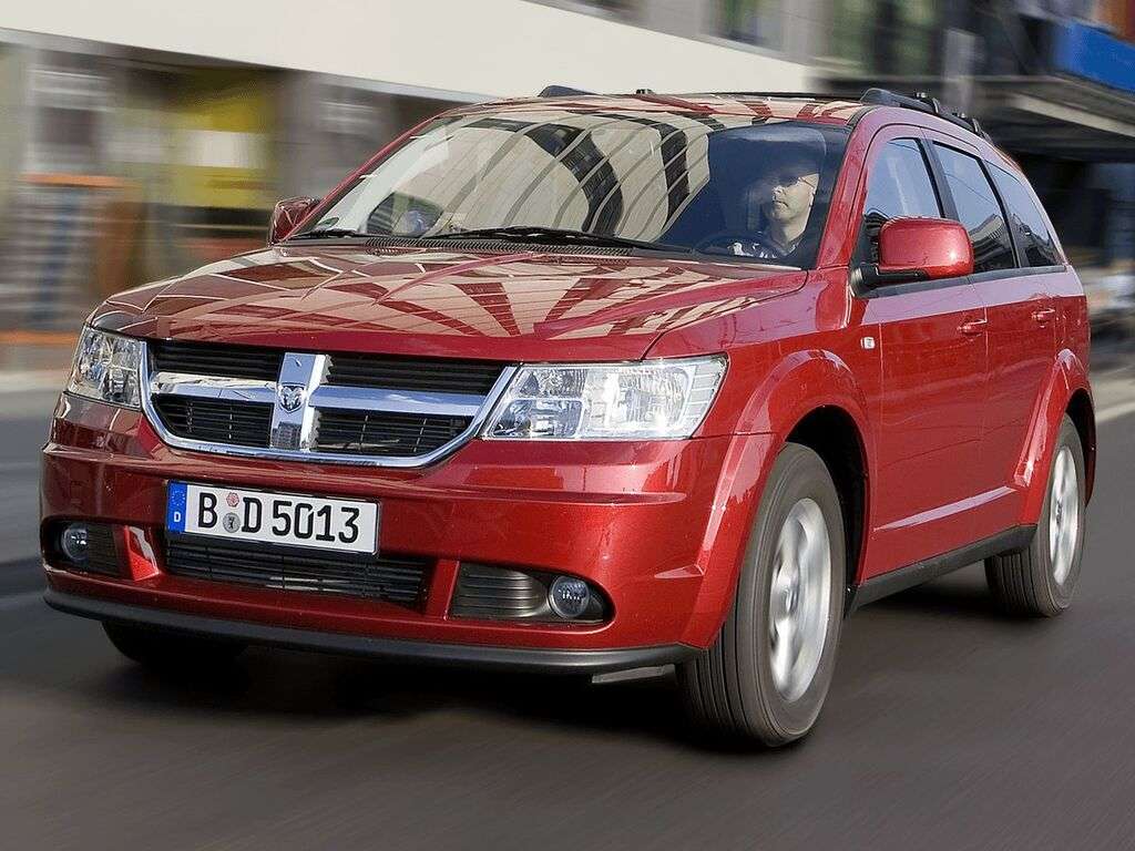 Bagagerumsmåtte til Dodge Journey 2008 - 2011
