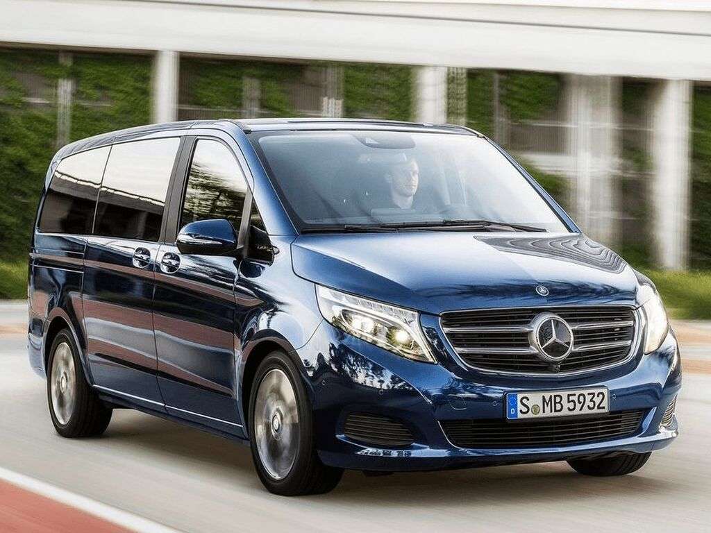 Bilmåtter til Mercedes V-Klasse 447 2014 - 2019