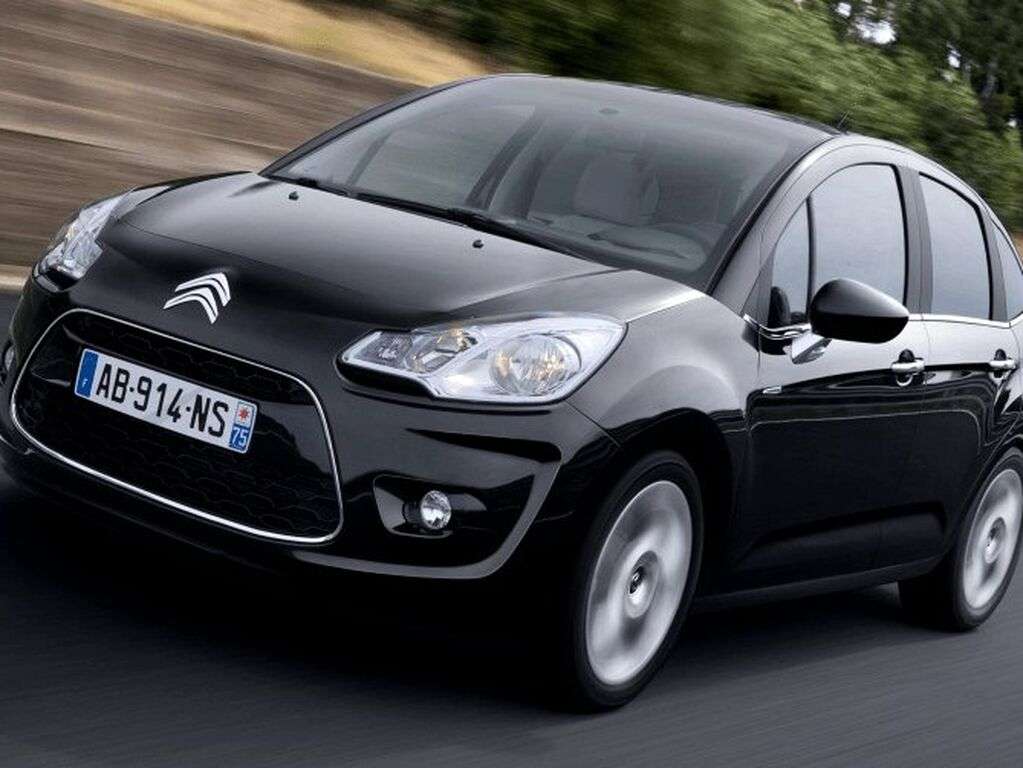 Bagagerumsmåtte til Citroën C3 2009 - 2013
