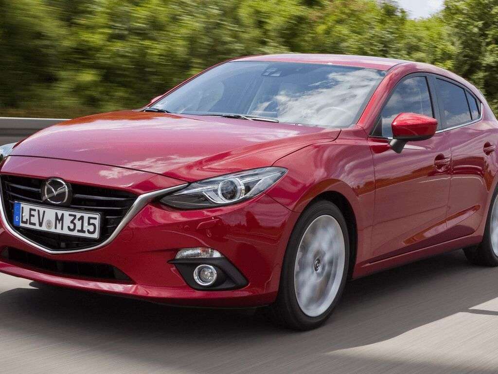 Bagagerumsmåtte til Mazda 3 2013 - 2019