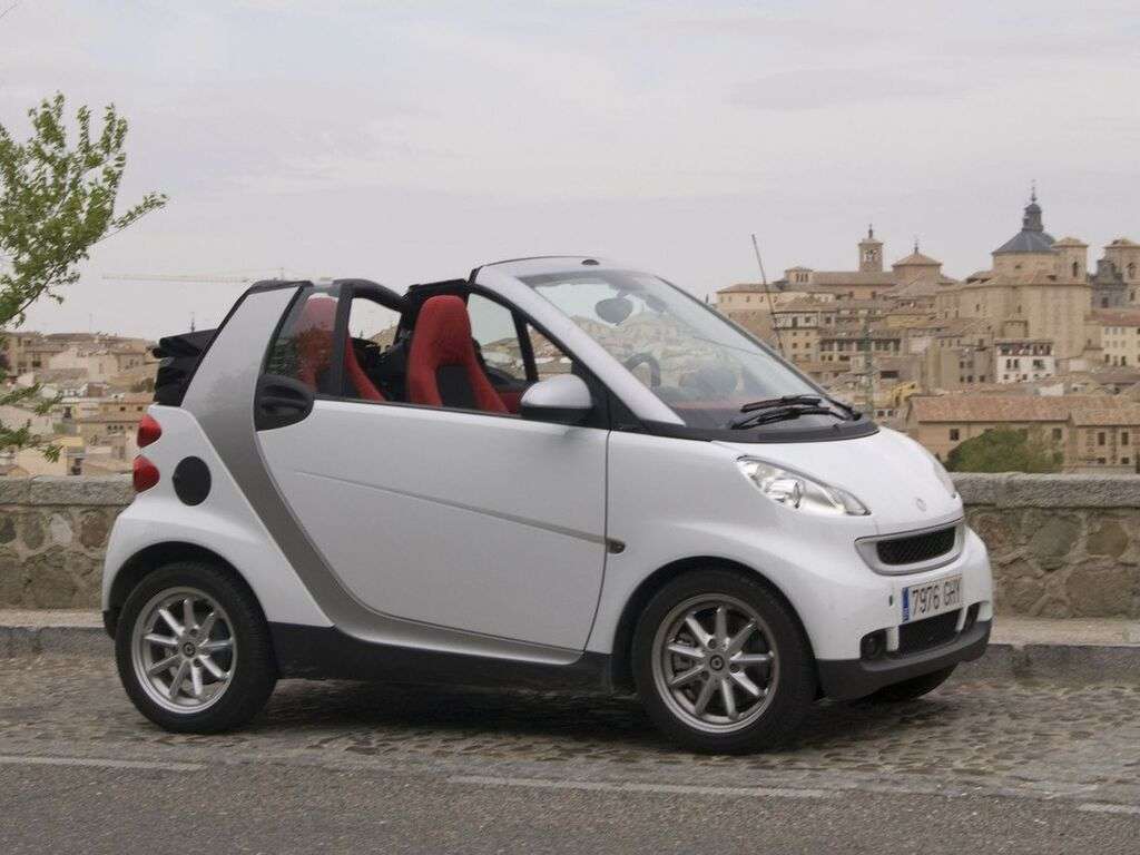 Bilmåtter til Smart Fortwo W451 2007 - 2014