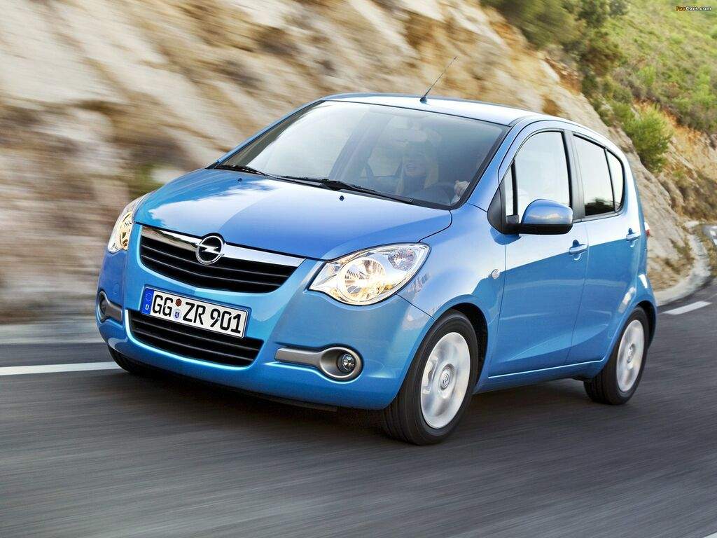 Bilmåtter til Opel Agila B 2008 - 2014