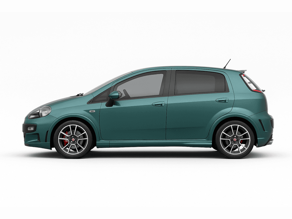 Bagagerumsmåtte til Abarth Punto 2007 - 2014