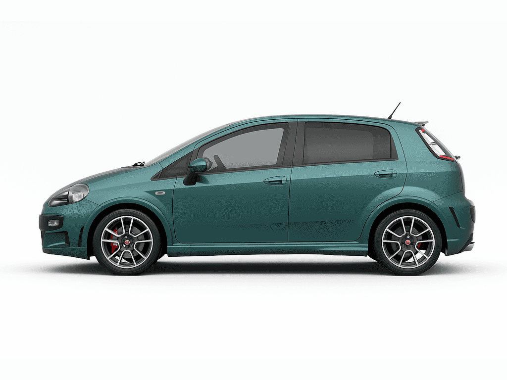 Bagagerumsmåtte til Abarth Punto 2007 - 2014