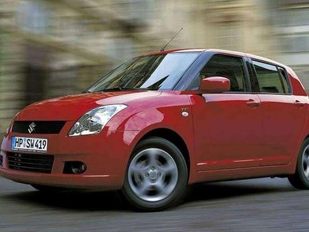 Bagagerumsmåtte til Suzuki Swift 2005 - 2010