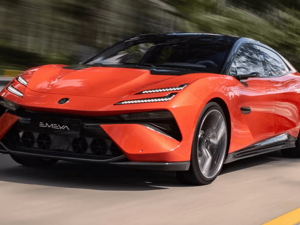 Bagagerumsmåtte til Lotus Emeya 2024 - 2026