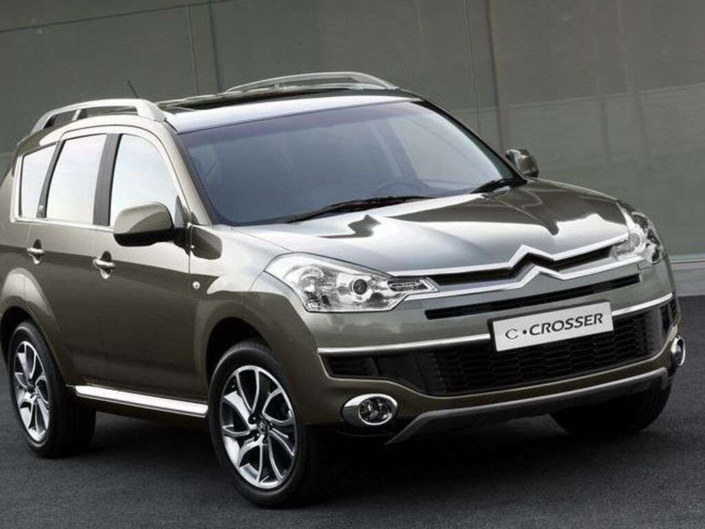 Bagagerumsmåtte til Citroën C-Crosser 2007 - 2013