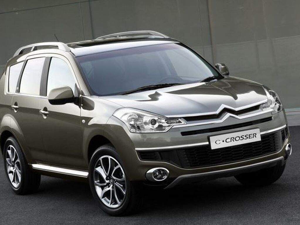 Bagagerumsmåtte til Citroën C-Crosser 2007 - 2013