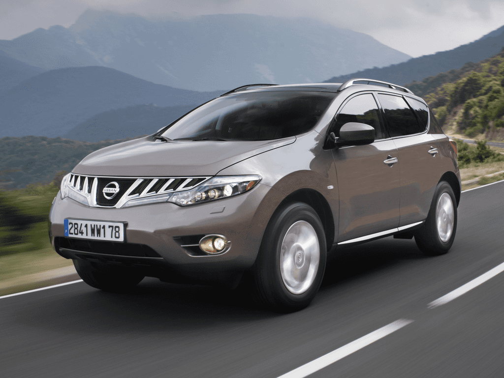 Bagagerumsmåtte til Nissan Murano Z51 2008 - 2016