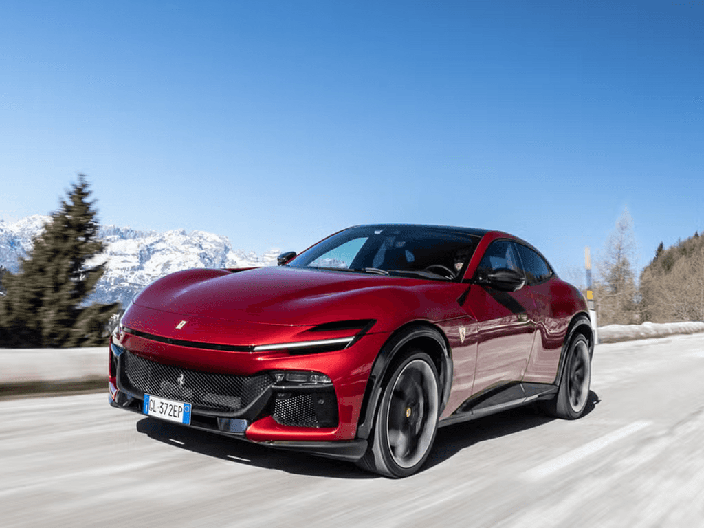 Bagagerumsmåtte til Ferrari Purosangue F175 2023 - 2026